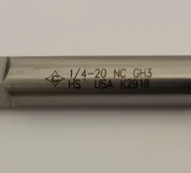 C57129 Cleveland 6pk Of Spiral Point Taps 1/4-20 Nc Gh3 K2918