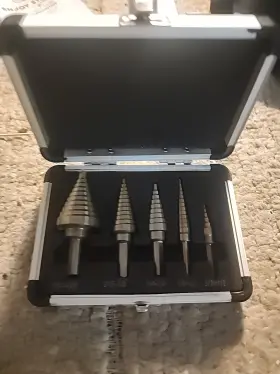 9580 Co-z 640674583197 5pcs Hss Cobalt Multiple Hole 50 Sizes Step Drill Bit Set Bits 2