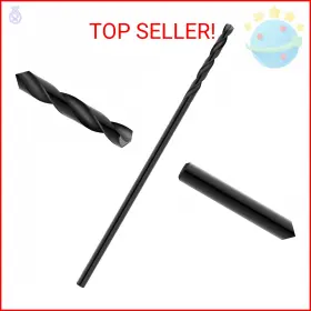 Tgaircraft-3 Comoware Tgaircraft-3/8 Long Drill Bit - 3/8 Inch X 12 Extra Length Aircraft Black Oxide Dri