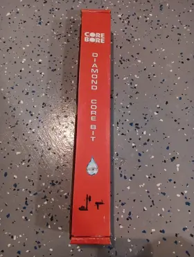 04812 Core Bore 1 Inch Diamond Bit Wet 1in Products Heavy Duty Orange New