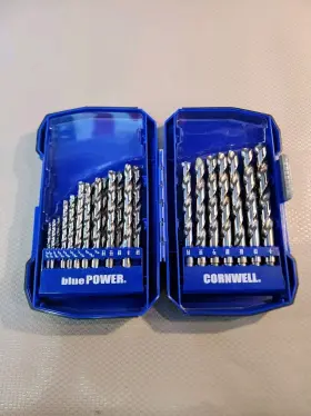Cbp29tcs Cornwell Tools Bluepower Triple Cut Drill Bit 29pc Set Msrp 229