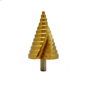 13023801 Cortool Step Drill Bit Hss Spiral Groove 1/4 To 2-3/8 For M