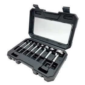 48600008 Cortool Forstner Bit Set 8pcs Hex Shank Wood Drill Bits With Multi Sided