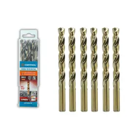 Cortool 939025607137 1/2 Inch Cobalt Drill Bits 6pcs M35 Hss Metal Jobber Length Twist Bit S
