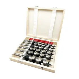 Cortool 939025688983 Auger Drill Bit For Wood 9 Inch With 7 Carpentry Pencils 8-piece