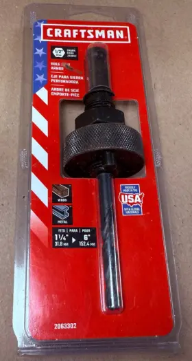 2063302 Craftsman Hole Saw 1/2 Inch Shank Fits 1-1/4 Model Nos - Free Shipping