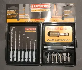 26172 Craftsman New Professional 16pc Speed-lok Drill Driver Set Usa