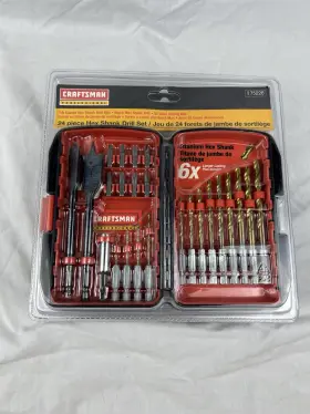 75226 Craftsman Nos Rare Professional 24pc Screwdriver Bit Set New Sealed