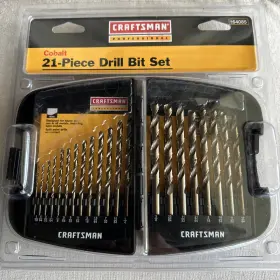 9-64085 Craftsman Professional Cobalt 21-piece Drill Bit Set