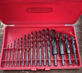 9-6711 Craftsman Sears 17-pc High Speed Drill Set For Wood And Sheet Metal