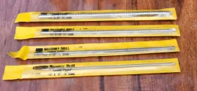 9-67384 Craftsman Sears Masonry Drill Bit Lot 4 Carbide Tipped 13 Inch 1/4 5/16 3/8 1/2 9-67384 Craftsman Sears Masonry Drill Bit Lot 4 Carbide Tipped 13 Inch 1/4 5/16 3/8 1/2