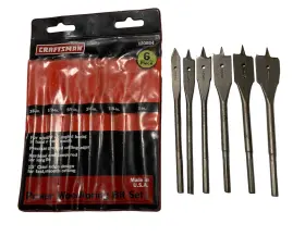 920864 Craftsman Vintage 6 Piece Power Woodboring Bit Set - #920864