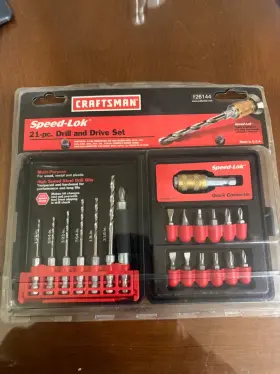 926144 Craftsman 21-pc Drill And Drive Set With Speed-lok