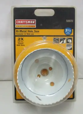 9-29572 Craftsman 929572 Professional 3-1/2 Bi-metal Hole Saw