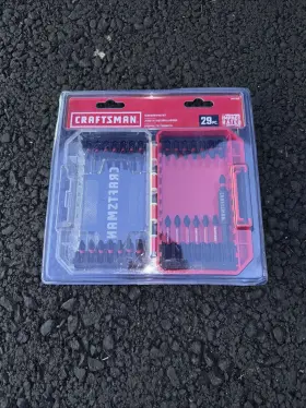 Cmaf1329 Craftsman Drill/driver Set Impact Ready Bits 29 Pieces - New