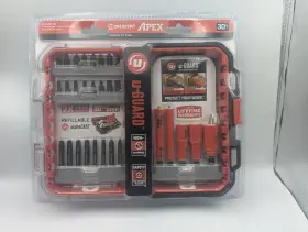 Crescent 697099338499 Apex 30pc. U-guard Fastening Set With Case- #caugset-30