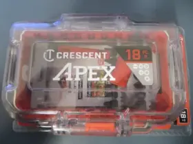 Crescent Apex 697099343967 Impact Rated Drive Bit Set 18 Piece With U-guard And Hard Alpha Case