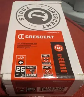 Gb38ph2-25 Crescent Cau Qty. 25 - #2 Phillips U-gaurd Bits New In Box