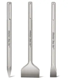 Cuitool Import&export Co. Ltd. 445030385346 Monkey King Bar -sds Max Bits 12inch Chisel Bit- 3pcs Rotary Hammer Dri