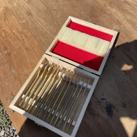 6776 Cummins Titanium Coated Wood Drill Bit Set