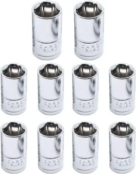 Dcw1908070003 Dahszhi Shallow Socket 1/4 Inch Drive 10mm 6 Point -10pcs