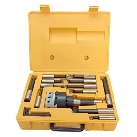 Dbm Amazon 745313383562 3 Boring Head R8 Shank With 12 Carbide Baring Bars Set