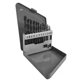 52501 Dbm Imports Jobber Drill Set Metal Index Straight Shank 13 Pc Hss 1/16 - 1/4