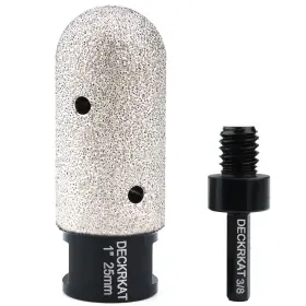De2310 Deckrkat 1 Inch Diamond Finger Milling Bit 25mm Round Dry Grinding For Angle Gr