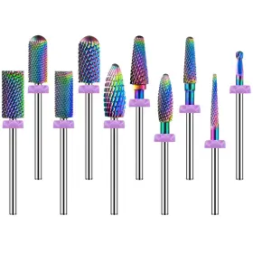 Depvko 313053938900 10pcs Nail Drill Bits Sets Professional Tungsten Carbide Bit For N