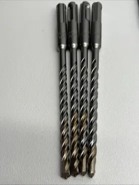 Dewalt 028874054417 1/4 Inch X 4 Rock Carbide Hammer Drill Bits Lot Of Brand New