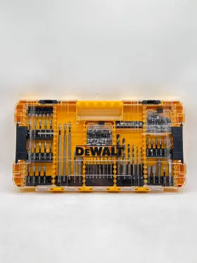 Dewalt 075352352077 New Tough Grip 120 Pc. Drill Bit And Screwdriving Set Dwaf120settg