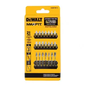 Dewalt 313115720702 Maxfit 1 Inch And 2 Carbon Steel Driving Bit Set 21-pieces