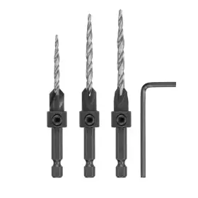 Dewalt 445040151146 Steel Countersink Drill Bit Set 3-piece