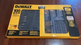 661605-00 Dewalt 2008 -dw2529l - 100 Pc. Drill Bit Set New