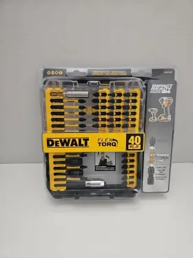 Dewalt 885911344821 Screwdriver Bit Set Impact Ready Flextorq 40-pieces