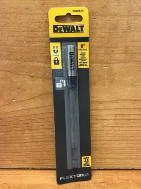Dewalt 885911567916 Dwa6hldft Flextorq 6 Inch Locking Magnetic Bit Holder Impact Ready
