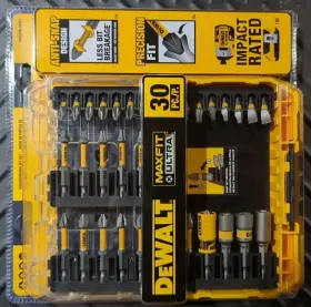 Dewalt 885911908764 Maxfit Ultra 1/4 Inch Hex Steel Screwdriving Bit Set 30-piece
