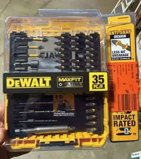 Dewalt 885911958516 Maxfit Ultra 1/4 Inch Hex Steel Screwdriving Bit Set 35-piece