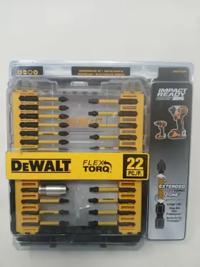 Dwa2fts22ir Dewalt Accessories 22 Piece Impact Ready Flex Torq Screw Driving Set