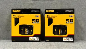 Dah3414 Dewalt Dah3312 2 X Elite Carbide 4 1/4 Inch Hole Saw Quick Plug Ejection Wood Steel
