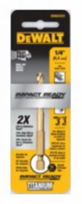 Dd5115 Dewalt Titanium Impact Drill Bit 15/64 Inch -