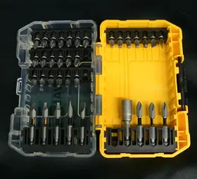 Dt71569-qz Dewalt Dt70702 35 Piece Impact Screwdriver Bit Set Tough Case Fits Tstak
