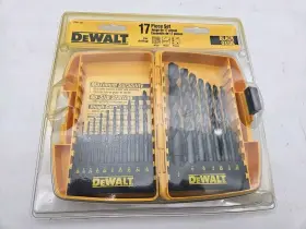 Dw1167 Dewalt Black Oxide Drill Bit Set