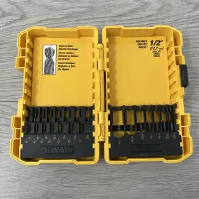 Dw1342 Dewalt 21 Pieces Titanium Tip Drill Bit Case - Bits Not Included