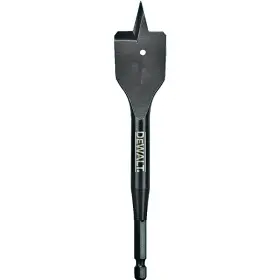 Dw1585 Dewalt Spade Drill Bit 1-3/8 In Dia 6 Oal 1/4 Shank Hex Sha