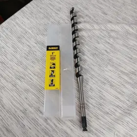 Dw1687 Dewalt 1 Inch X 17 Power Ship Auger Bit Hardened Steel Quick Change New