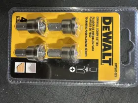 Dw2014ca Dewalt Dw2014c4 Set Of 8 4 Pc 32 Bits Total Drywall Screw Setter New Sealed