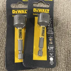 Dwa12tndmi Dewalt Dw2234ir 2 Pack 1/2-inch Magnetic Nut Driver