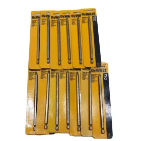 Dw2263 Dewalt Lot Of 13 6 Inch #3 No. 3 Square Recess Power Bits New Sealed