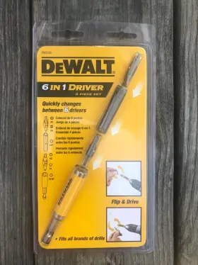 Dw2330 Dewalt 6 In 1 Driver Set 4 Piece